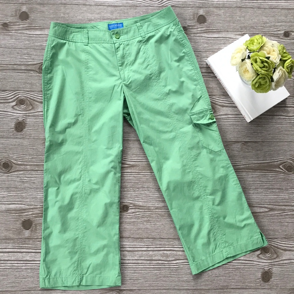 Dockers Green Capris